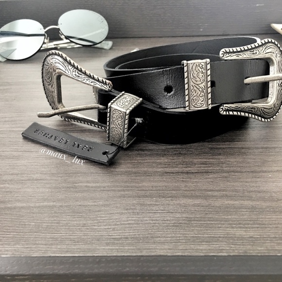 Zara Accessories - Blogger Favorite Leather Western Belt, FINAL PRICE